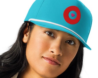 Phish Donut Heart Golf Rope Cap - Embroidered Cotton Blend
