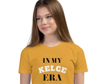 Taylor Swift Shirt, Kelce Shirt, Kelce & Taylor Shirt, Funny Taylor Swift Shirt, In My Kelce Era, In my Swiftie Era, Youth Short Sleeve Tee