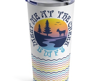 Billy Strings Tumbler, Meet me at the creek, 20oz Tumbler