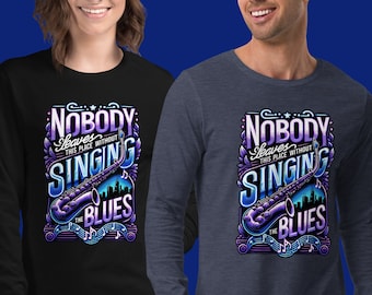 Blues Shirt, Chicago Blues Shirt, Blues Music Shirt, Adventures In Babysitting, Unisex Long Sleeve Tee, Chicago Blues, Chicago Blues Bar