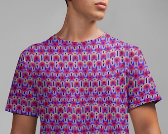 Phish Vegas Donut T-Shirt: Retro Psychedelic Men's Tee
