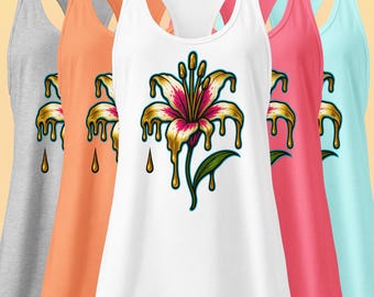 Billy Strings Gild The Lily Racerback Tank Top - BMFS Women's Concert Apparel