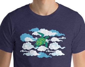 Turtle in the clouds T-Shirt