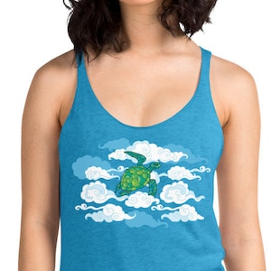 Phish Turtle in the Clouds Women&#39;s Racerback Tank