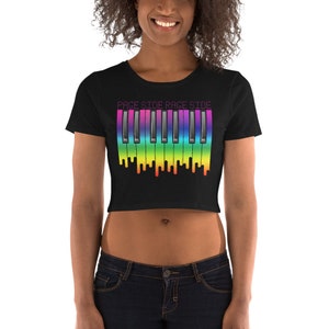 Phish Cropped T-shirt, Phish Crop Top, Phish Women's, Phish Girl, Phish Chicks, Page Shirt, Page Side Rage Side, Page Piano Shirt