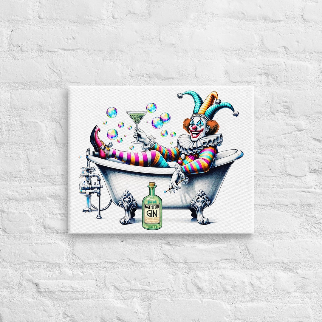 Phish Bathtub Gin Canvas, Phish Art, Phish Poster, Phish Wall Art ...