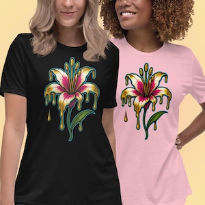 Billy Strings Gild The Lily Women&#39;s Relaxed T-Shirt - BMFS Women&#39;s Concert Apparel
