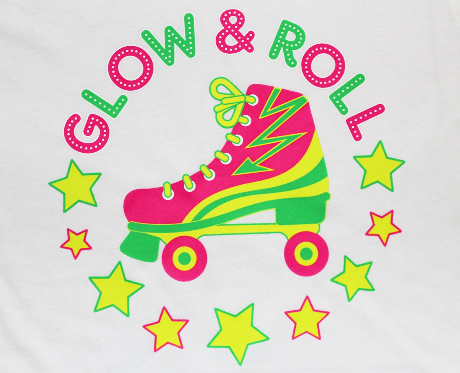 Roller Skate Party Roller Skate Shirt Glow Roller Skate Etsy