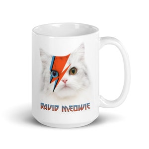 David Meowie Mug