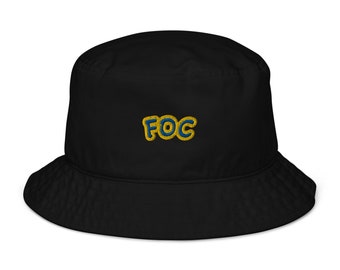 Kapelusz typu bucket hat organiczny