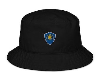 Kapelusz typu bucket hat organiczny