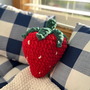 Large Strawberry Plushie