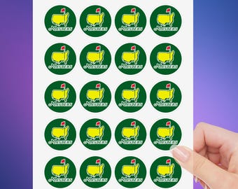 Golf Lover Stickers: 20 Golf Vinyl Decals