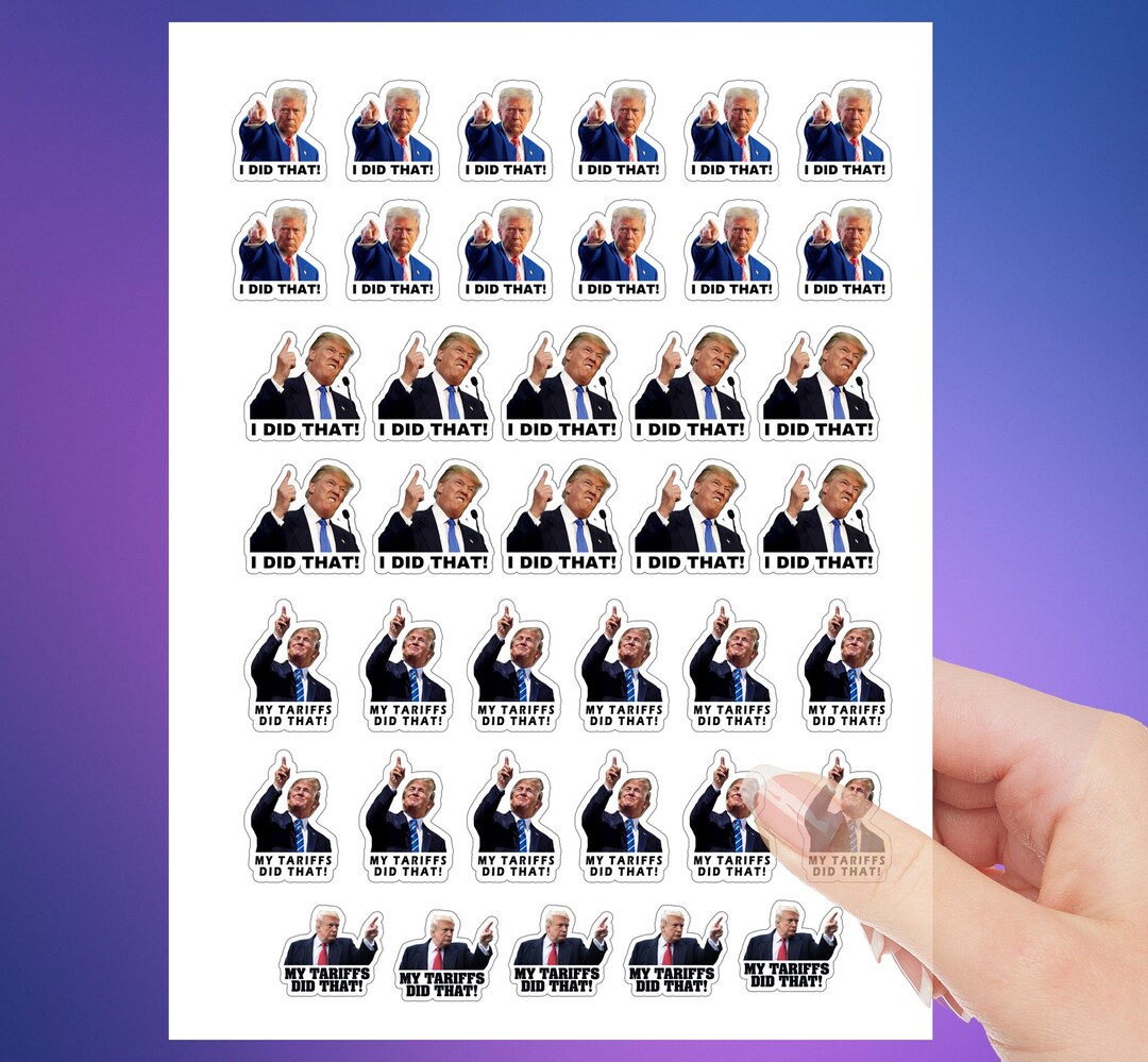 Funny Trump Meme Stickers: Political Humor Decals (39 Pcs) - Etsy