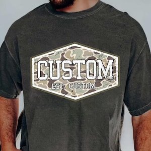 Archivo PNG de papá con camuflaje vintage personalizado, PNG de camuflaje para papá, PNG de camuflaje para papá, PNG de papá, PNG de papá retro, regalo del Día del Padre, diseño de camiseta para papá