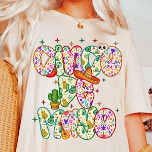 Cinco De Mayo Png, Preppy Cinco De Mayo Png, Mexicaine Png Tequila Png Margarita Sublimation, Fiesta Png Cinco De Mayo Shirt Design