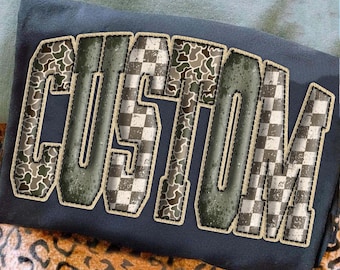 Niestandardowy polowanie kamuflaż western vintage PNG, retro polowanie żona w złym stanie uniwersyteckim, myśliwska mama, kamuflaż w kratkę, przytulny sezon kamuflażu