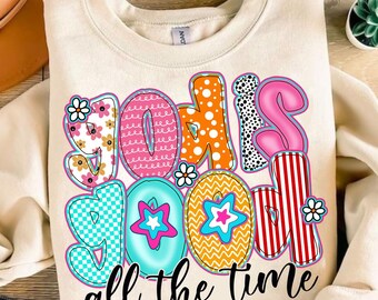 God is Good All The Time PNG Preppy Png, Christian women Png, Preppy Everyday Christian png, Bible verse png, Jesus sublimation, Checkered