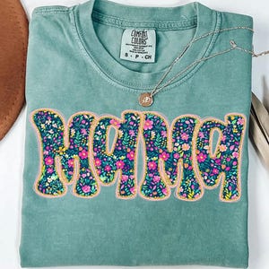 Floral Mama PNG, Preppy Mama Png, Mama Flower Png, Retro Colorful Mama Png, Mothers day png, Mama png, Mom png, Gift for mama png