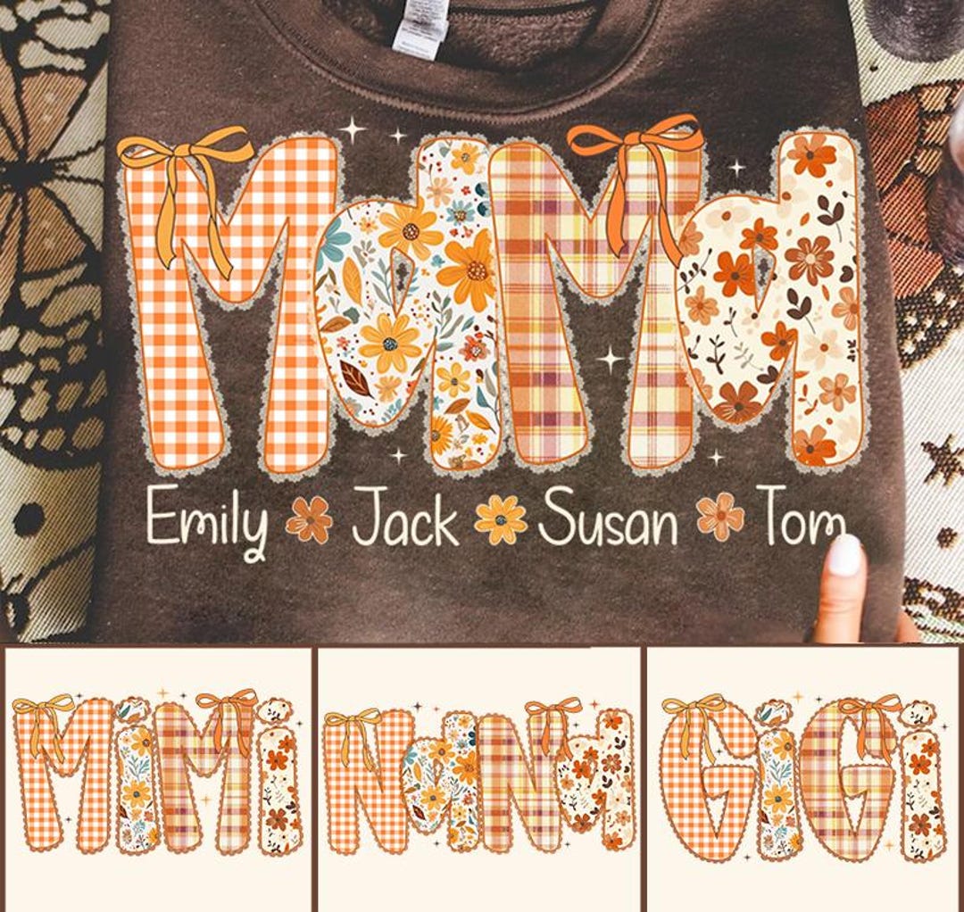 Preppy Floral Fall Mama Bundle Png, Fall Pumpkin Png, Pumpkin Lace Png ...