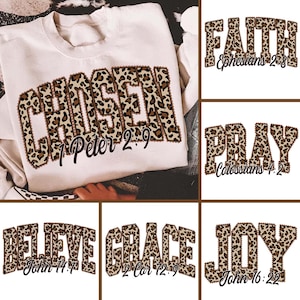 Lace Leopard Bible Fall Bundle Png, Fall Sublimation, Grace Joy Pray Png, Bible Verse Png, Autumn Bible Png, Fall Jesus, Bible Verse Bundle