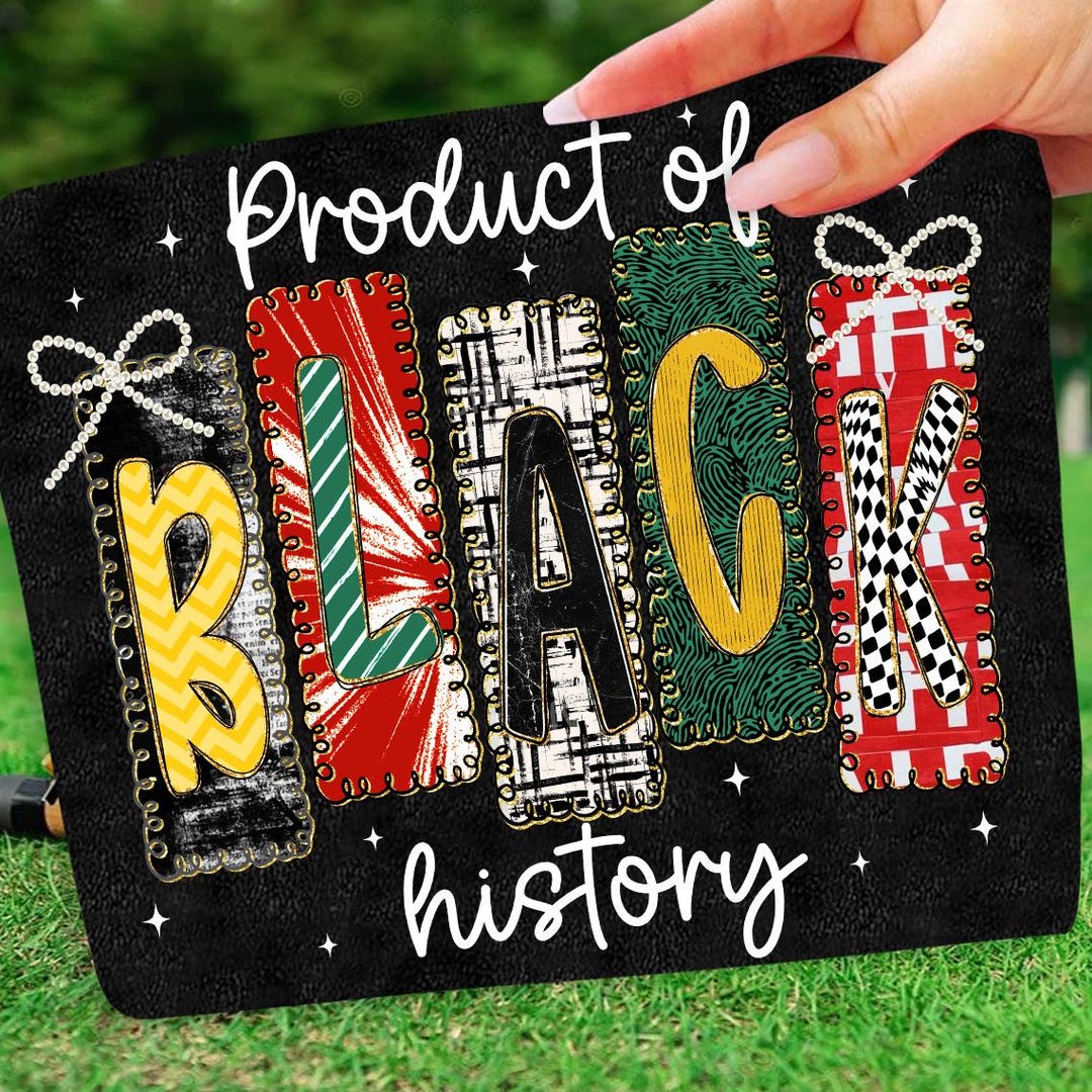 Preppy Product of Black History Png, African American, African Black ...