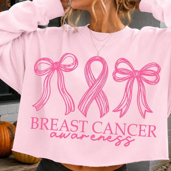 Breast Cancer Awareness Coquette Bow Png, In October We Wear Pink Png, Pink Ribbon Png, Breast Cancer Support Png, Fight Cancer Png