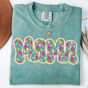 Floral Mama PNG, Preppy Mama Png, Retro Mama Flower Png, Retro Mama Png, Mothers day png, Mama png, Mom png, Gift for mama png, Sublimation