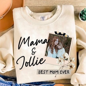 Custom Mama Kids Photo Png, Mothers Day Png, Add Photos, Mom Floral Coquette BowPng, Flowers, Hand drawn, Gift For Mom, Sublimation Design
