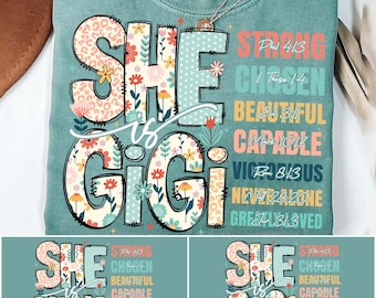 Adrette Nana Gigi Mimi Blumenbündel Png, Sie ist Nana Gigi Mimi Png, Blumenmama mit Kindernamen, Alltag Png, Preppy Mama Png, Bibel Vers