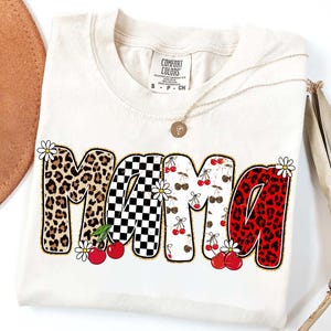 Preppy Mama Leopard Varsity Glitter Design, Retro Mama Png, Mama Png, Checkered Mama Png, Edgy  Mama Sublimation Designs, Trendy Digital