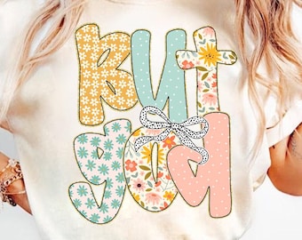 Preppy But God Boho Floral PNG, Diseño cristiano, Jesús PNG, Mujeres cristianas Png, Cristiano retro cotidiano PNG, Versículo bíblico PNG, A cuadros