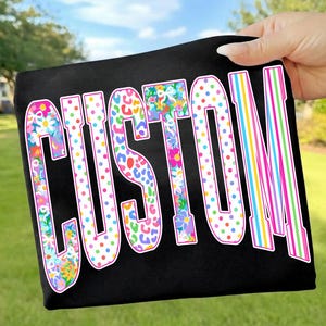 Retro Custom Floral Checkered Coquette Bow Glitter Png , Grandmillennial Floral Png, Mimi Gigi Nana Floral varsity Png, Cottagecore Mama image 4