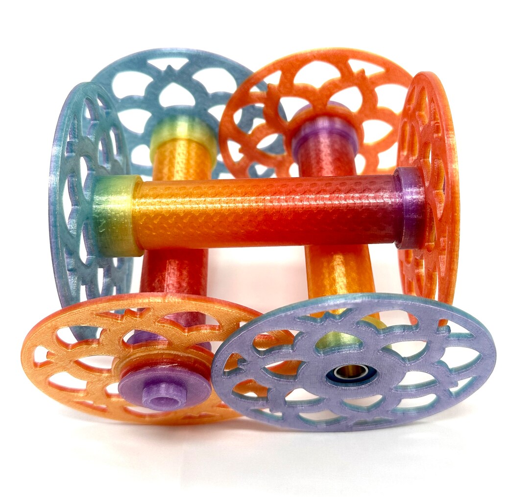 Set of 3 Electric Eel Spinning Wheel 6.0 Bobbins 3D Printed Etsy