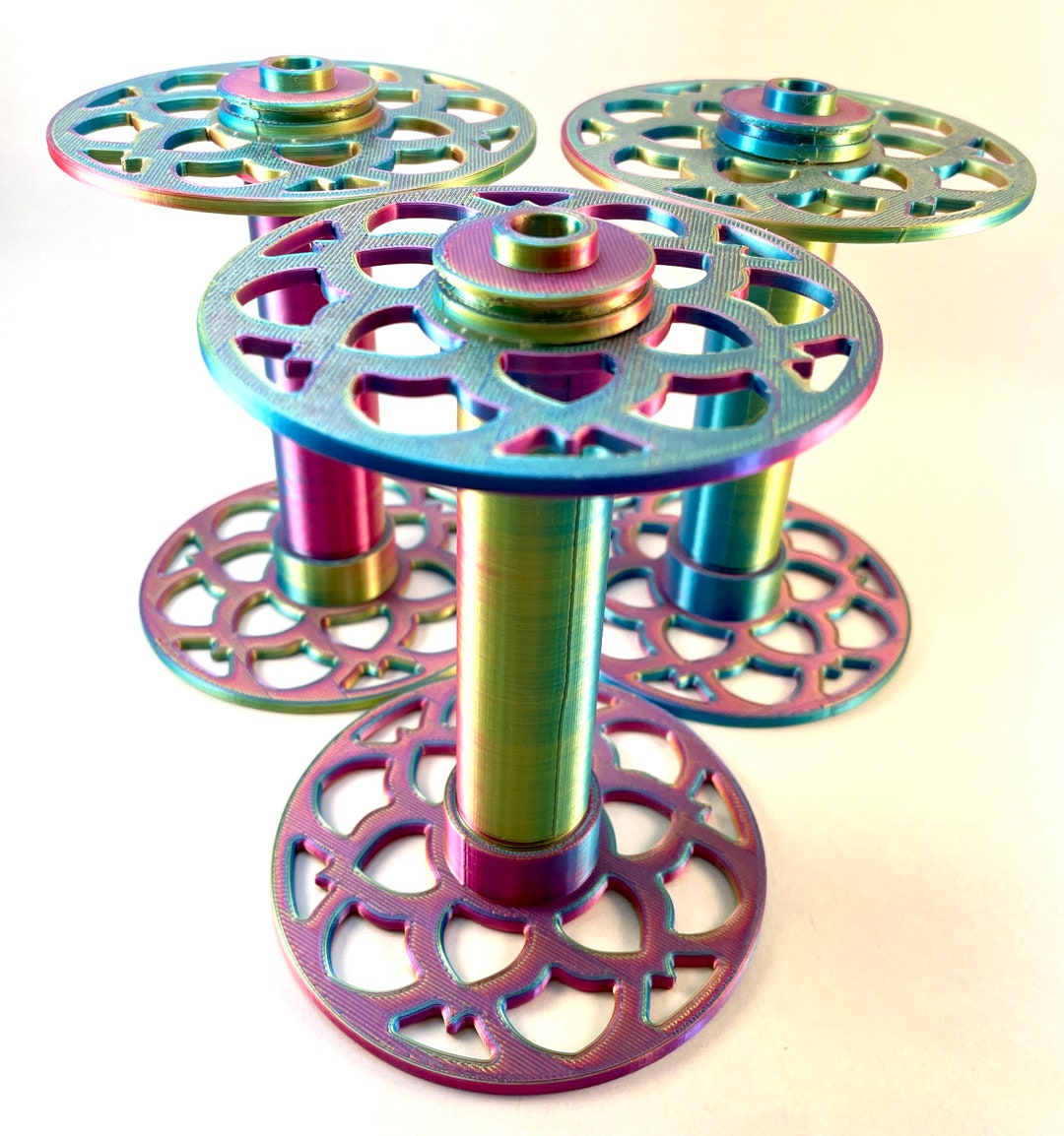 Set of 3 Electric Eel Spinning Wheel 6.0 Bobbins 3D Printed EEW 6 Etsy