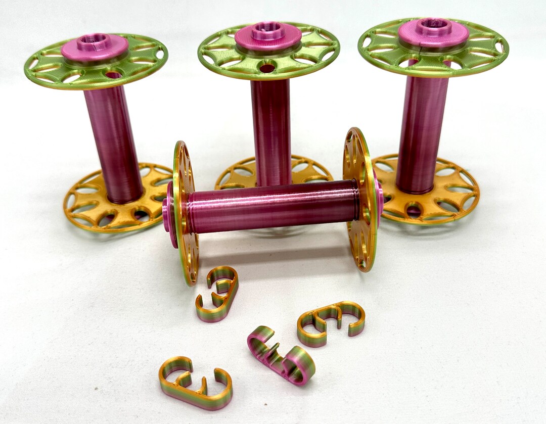 4 Electric Eel Wheel Nano 1.x 2.0 Bobbins & Yarn Guides. 3D Etsy