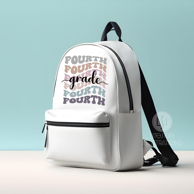 Fourth Grade Design PNG, SVG - Etsy