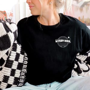 Stray Kids Logo-T-Shirt, Basic Stray Kids T-Shirt, Einfaches SKZ-Logo-T-Shirt, Unisex Cotton Stray Kids Tshirt, Kpop Tshirt, Stray Kids Universe Tshirt