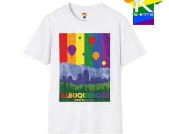 Albuquerque's Rainbow Sky Kshirt