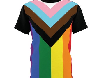 Progress Rainbow Pride Flag Kshirt