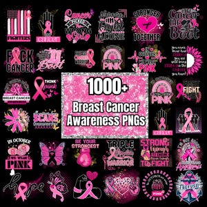 1000+ megapaket med bröstcancer png, bröstcancer png, canceröverlevare, sublimering av citat om att bekämpa cancer, cancermedvetenhet, rosa bandet png.