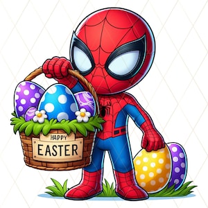 Easter Day Superhero Png, Hero Easter Png, Happy Easter Day Png, Funny Easter Png, Cartoon Movie Character Bunny Png, Digital Download.