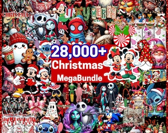 28,000+ Christmas Png Bundle, Merry Christmas Png, Grich Bundle, Cartoon Christmas Png, Gnome, Christmas Wall Art, Christmas tumbler,Santa