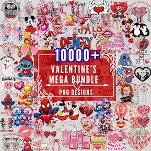 10000+ Valentine Mega Bundle png Bundle, Retro valentine png, Valentines day png, kids valentine png bundle, Groovy Valentine Png, Valentine
