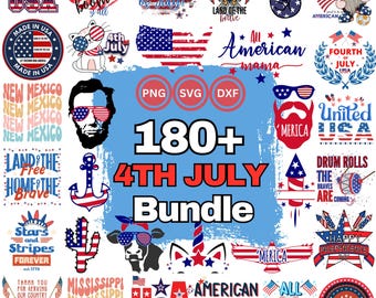 180+ 4th of July Png Bundle , 4th of July Png, Fourth Of July Png, USA Png, America Bundle Png, Independence Day, American Flag Png, Bundle