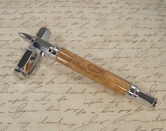 Olive Wood Rollerball Pen 3981