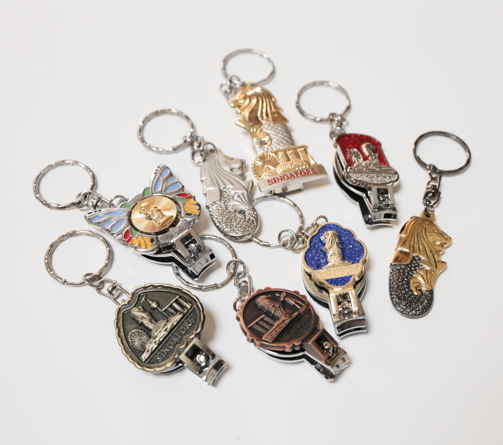 CHOICE - ヴィンテージ シンガポール マーライオン キーチェーン 