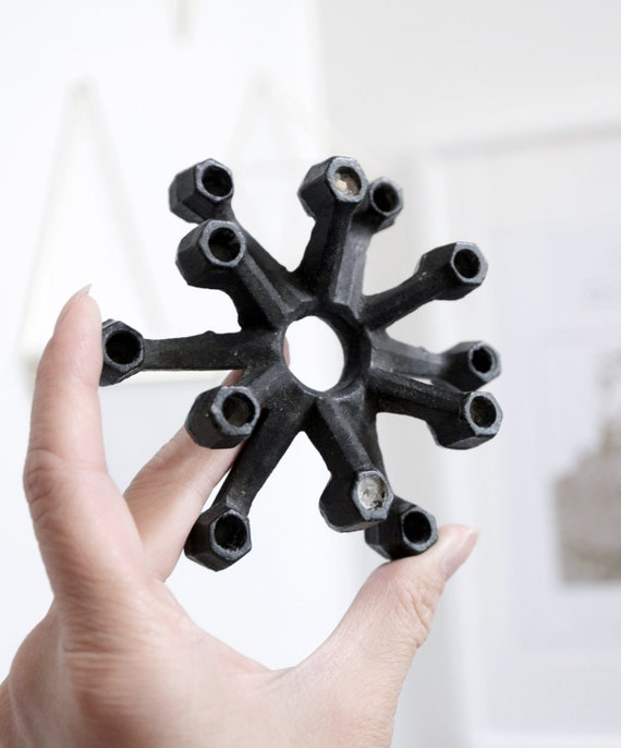 1960s DANSK スパイダー キャンドルホルダー　鋳鉄　ミッドセンチュリー 1960s DANSK スパイダー キャンドルホルダー 鋳鉄 ミッド