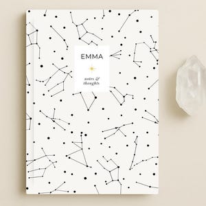 Custom Name Notebook, blank journal, personalized gift