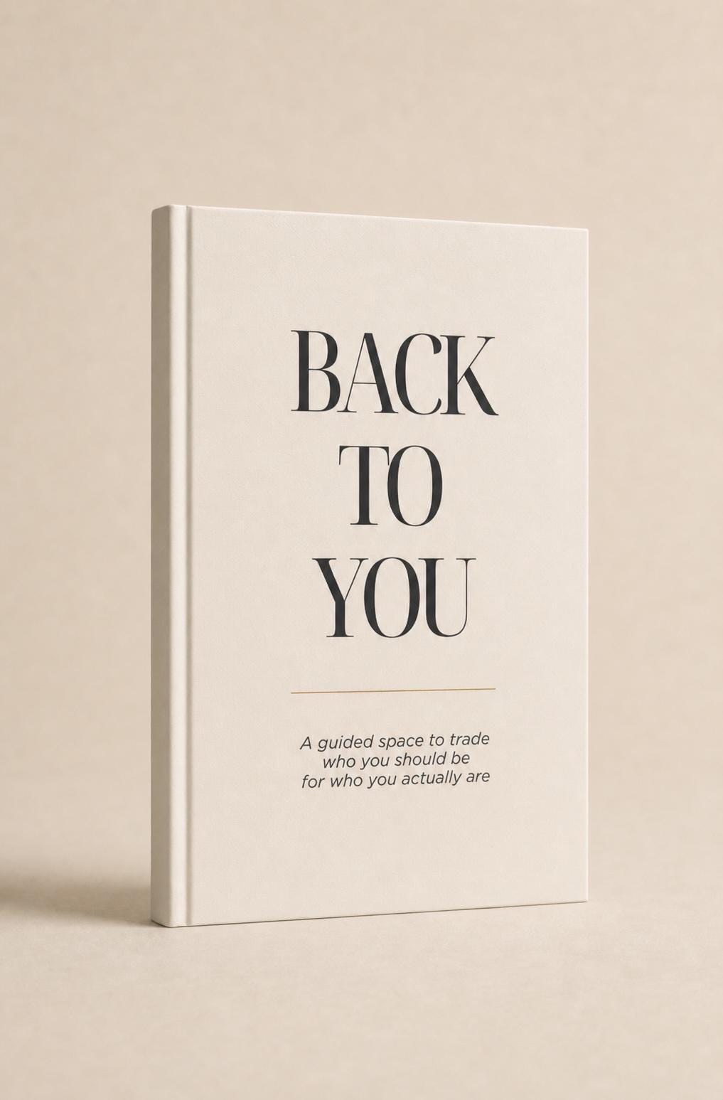 Back to You Guided Journal, Self Discovery Prompt Book for Letting Go & Authenticity, Boundaries Journal, Mindfulness Self Care Gift for Her